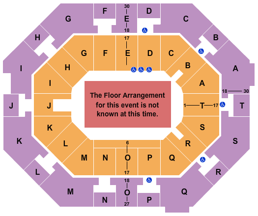 UNO Lakefront Arena Disney On Ice Seating Chart